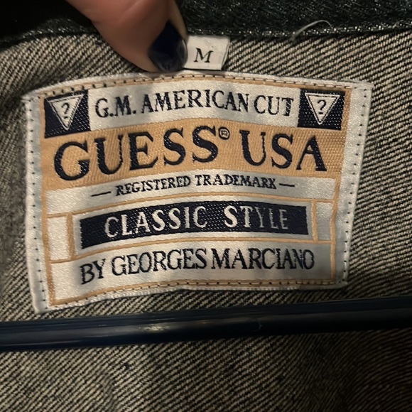 Vintage 80s/90s Guess Denim Jacket Medium EUC - Picture 2 of 6